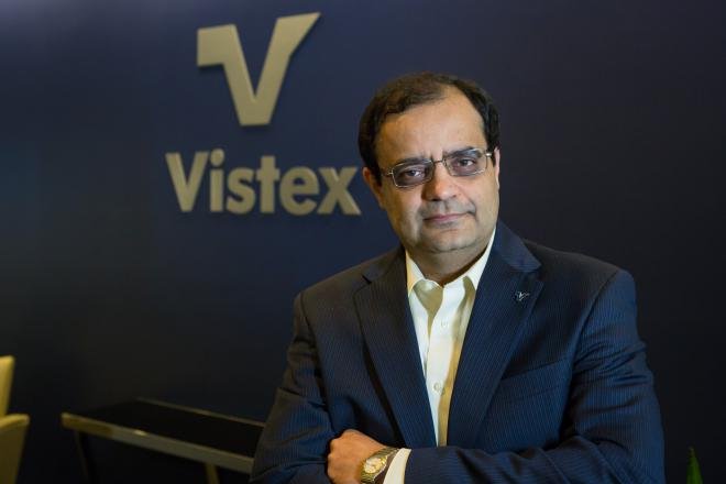 Who is Sanjay Shah ? What is Vistex? Vistex